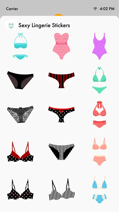 Скриншоты Sexy Lingerie Stickers