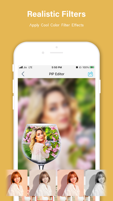 Zrzuty ekranu Pip Photo Editor, Stickers