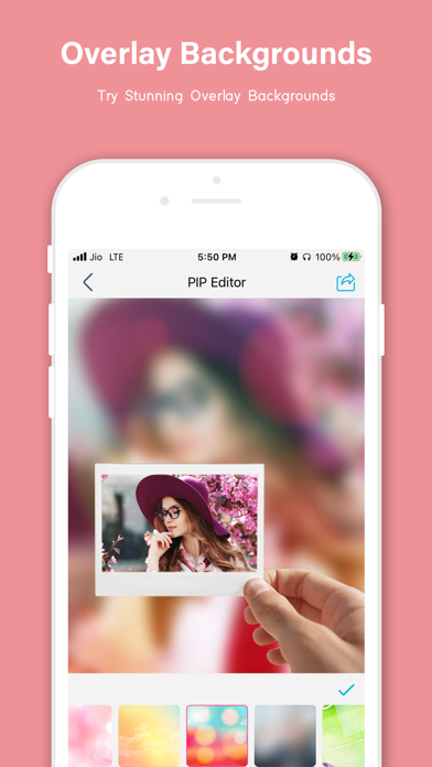 Zrzuty ekranu Pip Photo Editor, Stickers