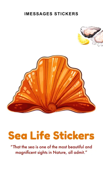 Screenshot di Sea Life Stickers