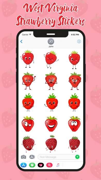 Capturas de tela do West Virginia Strawberry