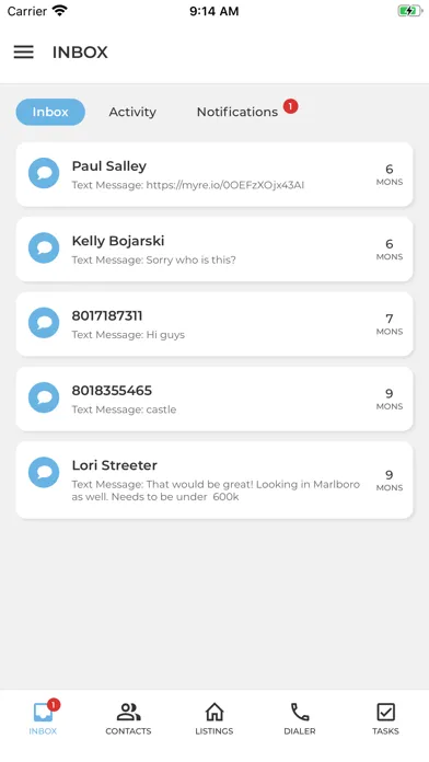 kvCORE Screenshots