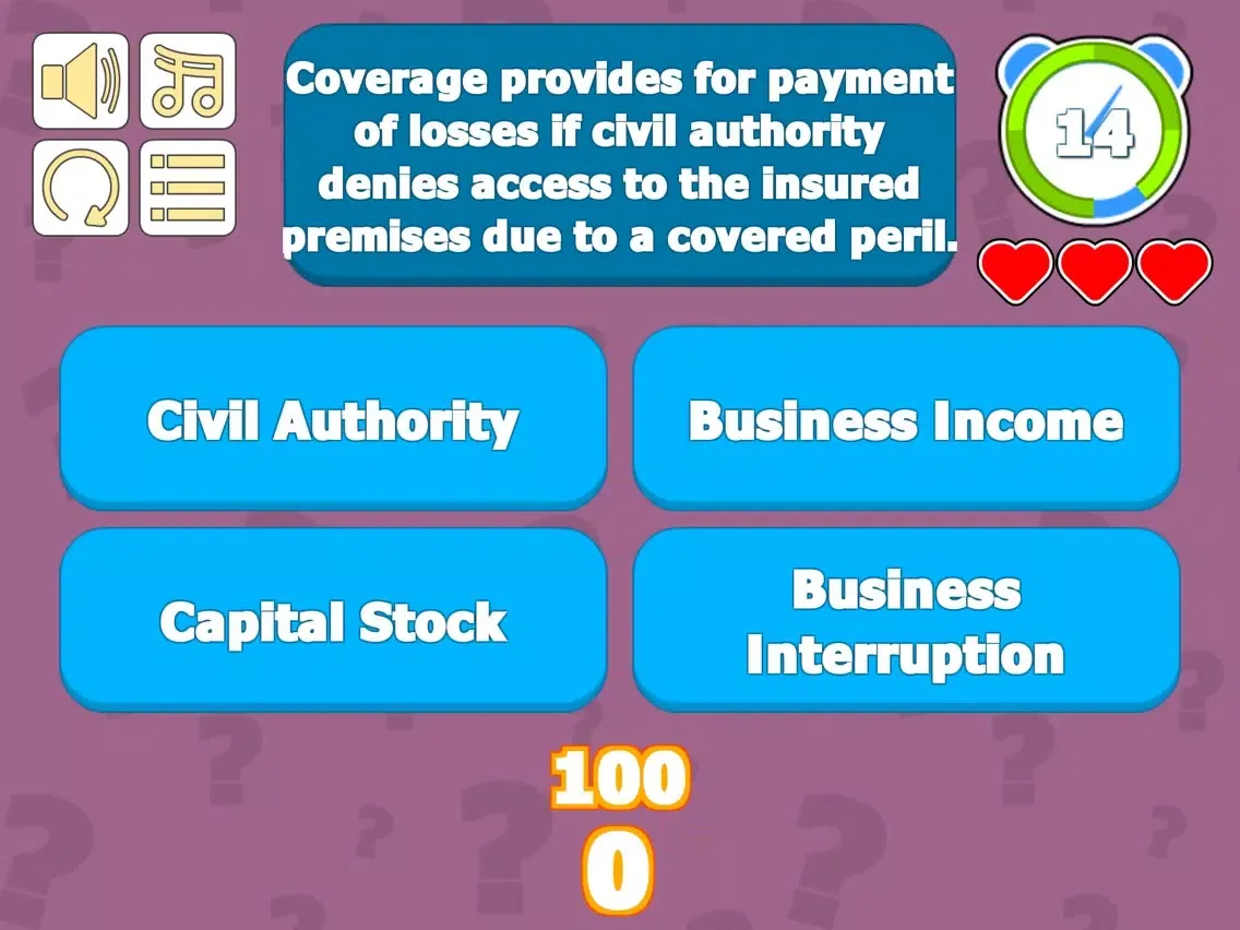 Capturas de tela do Insurance Adjuster Exam Succes iPad 