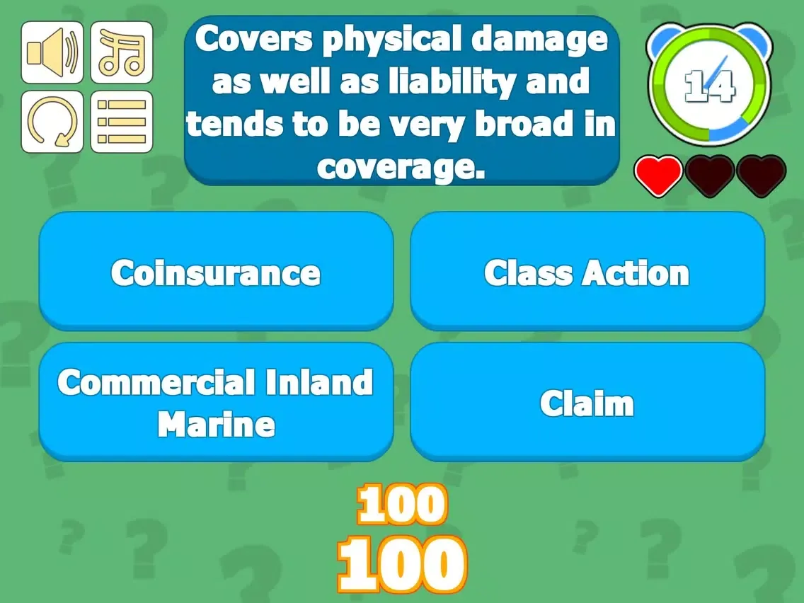 Capturas de tela do Insurance Adjuster Exam Succes iPad 