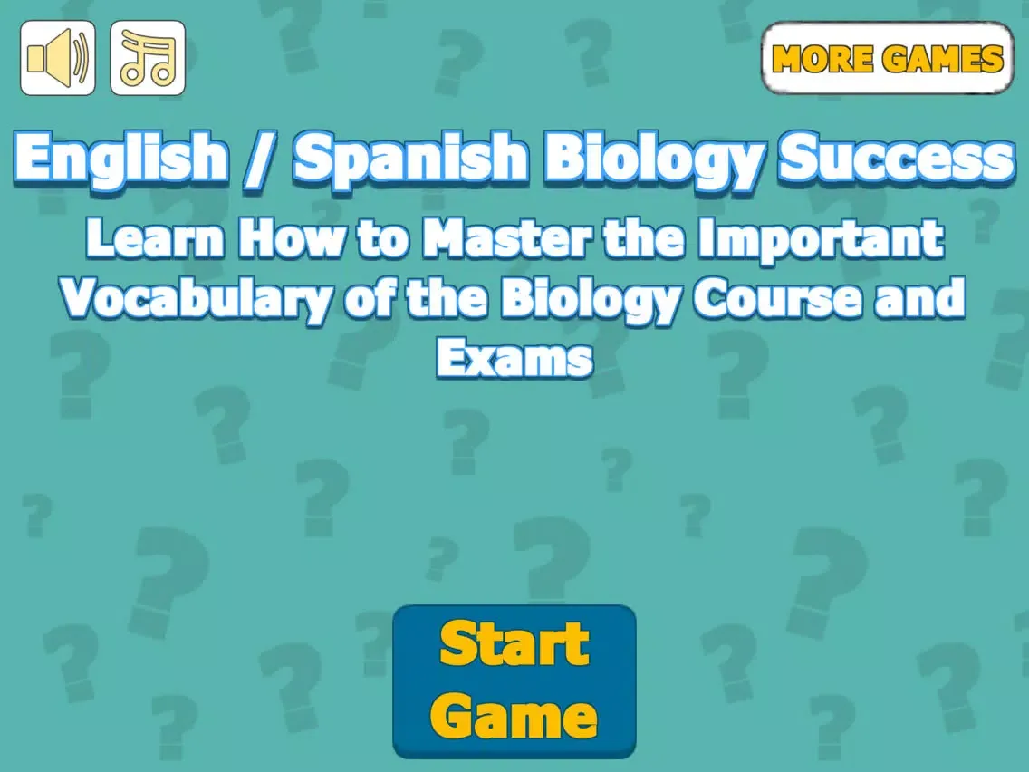 English Spanish Biology Terms iPad  স্ক্রিনশট