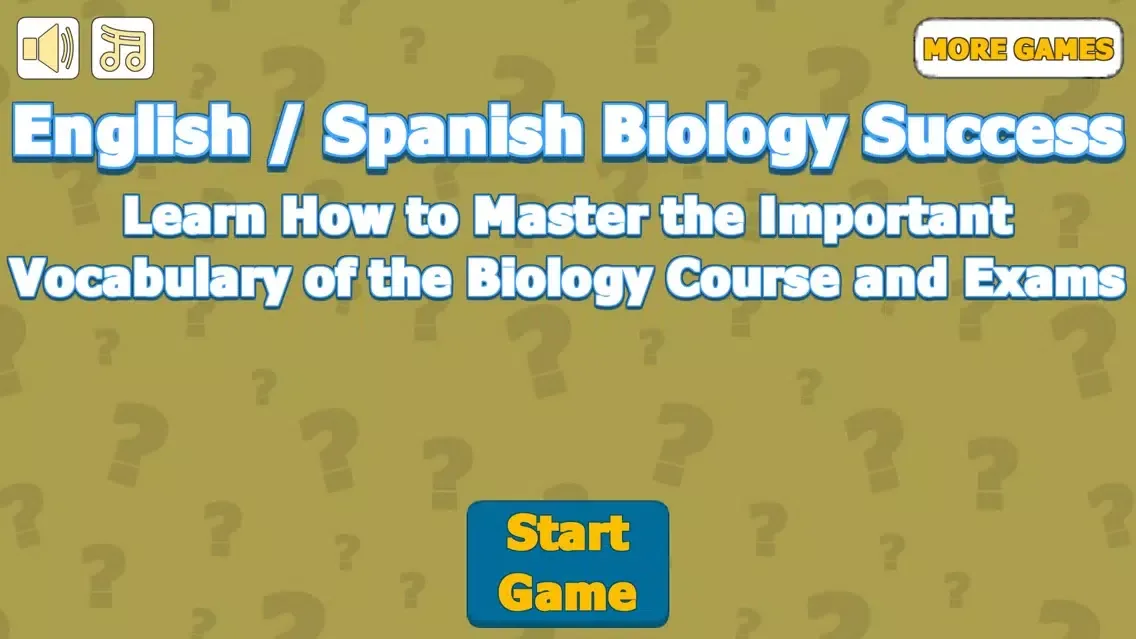 English Spanish Biology Terms স্ক্রিনশট