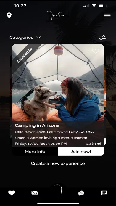 Tangkapan layar Insider App