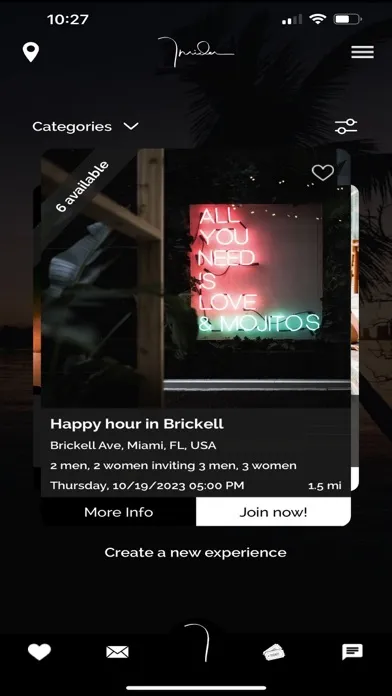 Tangkapan layar Insider App
