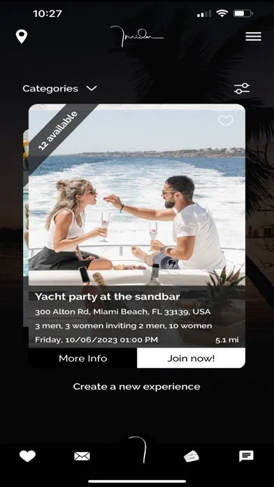 Tangkapan layar Insider App