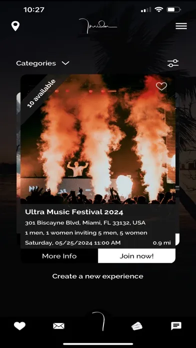Tangkapan layar Insider App