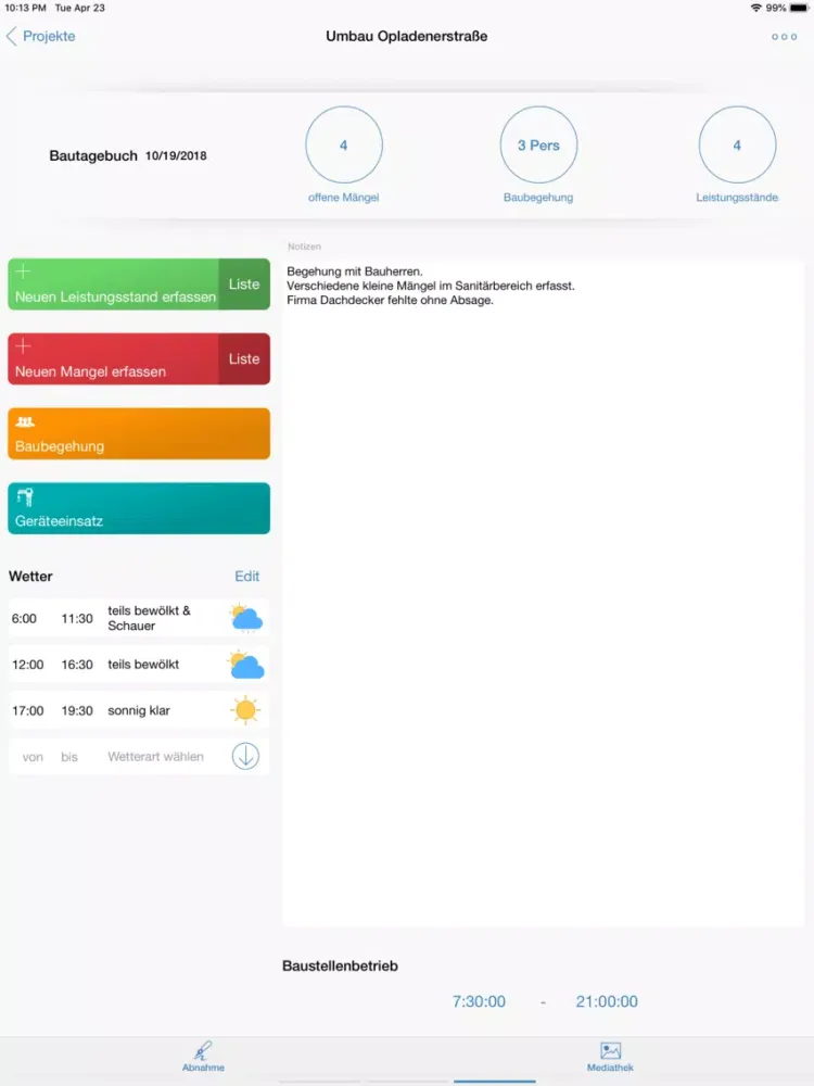 ProCapture Light - Baudoku iPad  Screenshots
