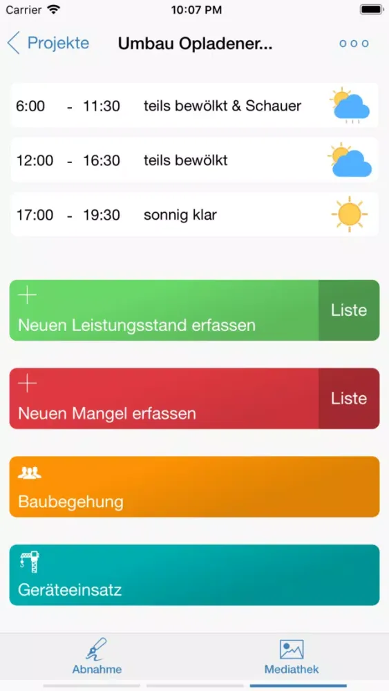 ProCapture Light - Baudoku Screenshots