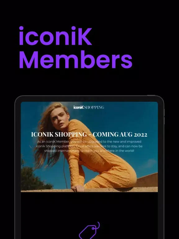 iconiK Members iPad  Ekran Görüntüleri