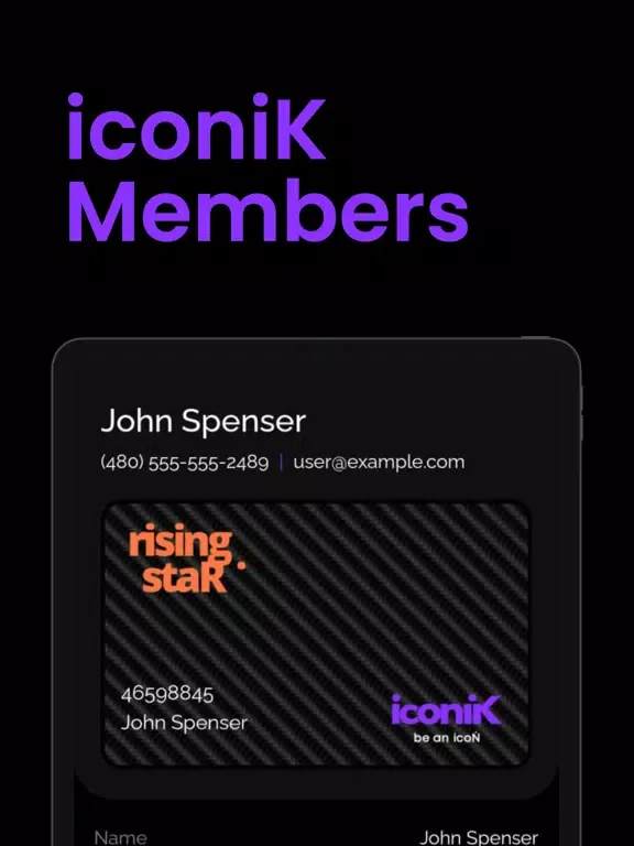iconiK Members iPad  Ekran Görüntüleri