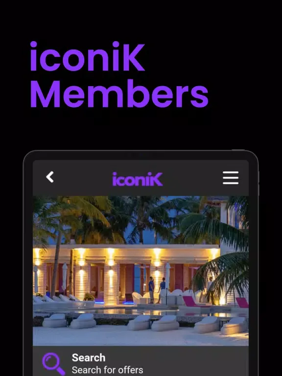 iconiK Members iPad  Ekran Görüntüleri