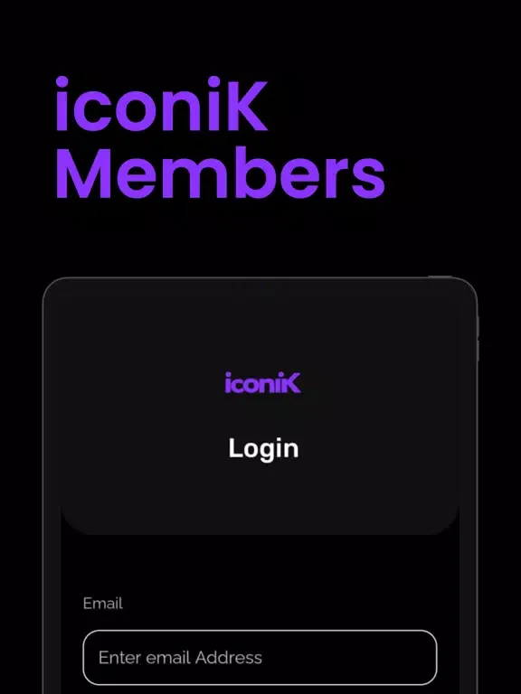 iconiK Members iPad  Ekran Görüntüleri