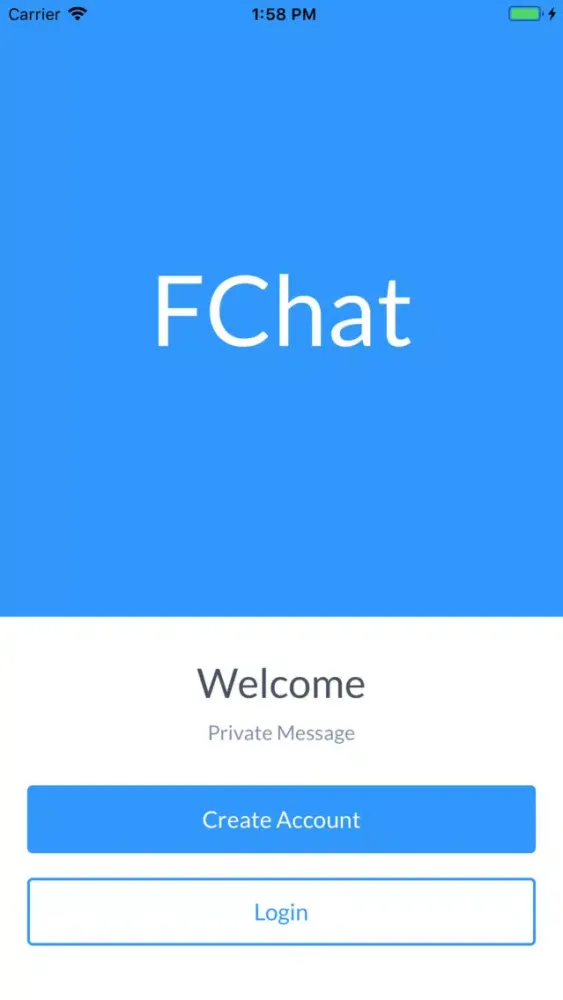 Zrzuty ekranu FChat - Encrypted Messaging