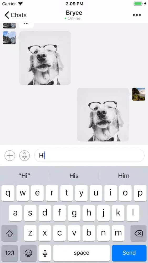 Zrzuty ekranu FChat - Encrypted Messaging