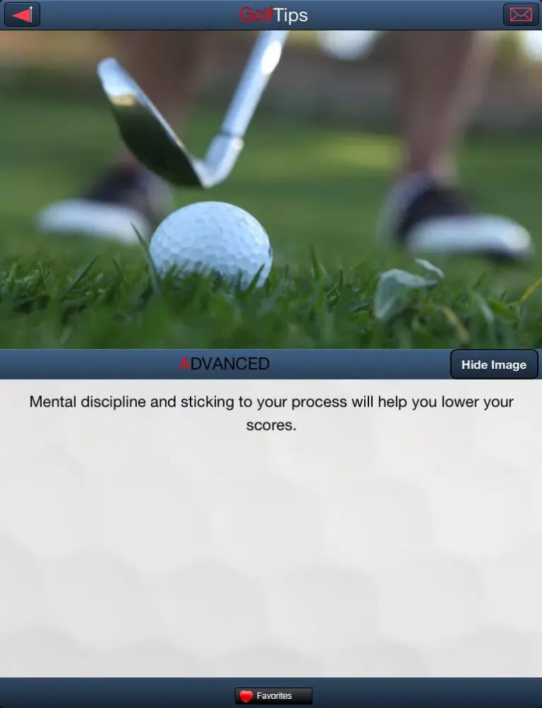 Golf Tips Free iPad 應用截圖