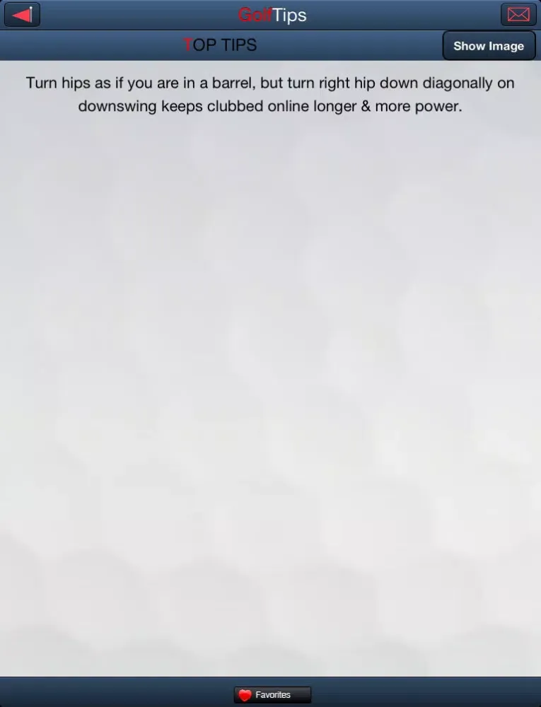 Golf Tips Free iPad 應用截圖
