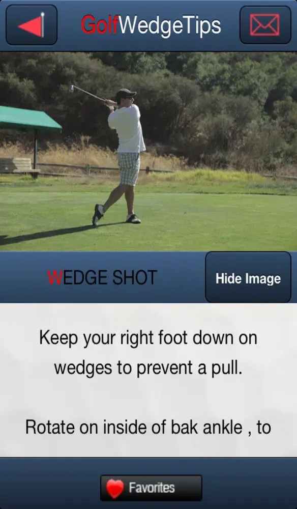 Ảnh chụp màn hình của Golf Wedge Tips Free