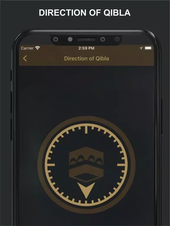 Captures d'écran de Jannat K Pattay,Qibla Finder iPad 