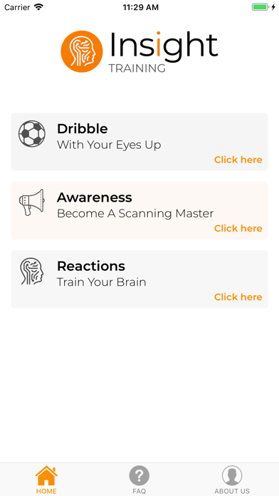 Captures d'écran de Insight Training App