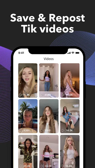 TikSave - Save TikTok Videos Screenshots