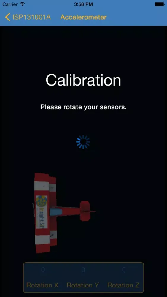 Captures d'écran de ISP Sensor