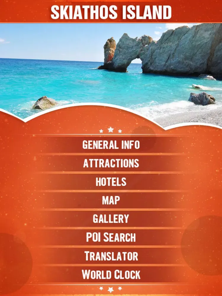 Capturas de tela do Skiathos Island Travel Guide iPad 