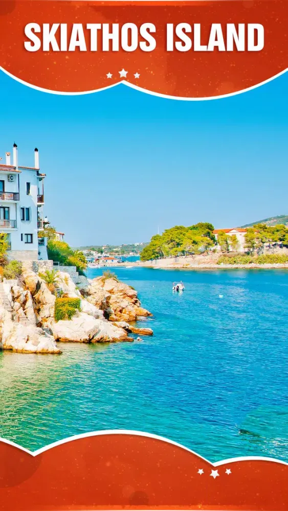 Capturas de tela do Skiathos Island Travel Guide