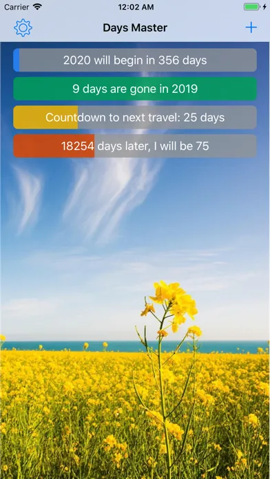 Capturas de tela do Days Master - Countdown Widget