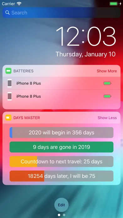 Capturas de tela do Days Master - Countdown Widget