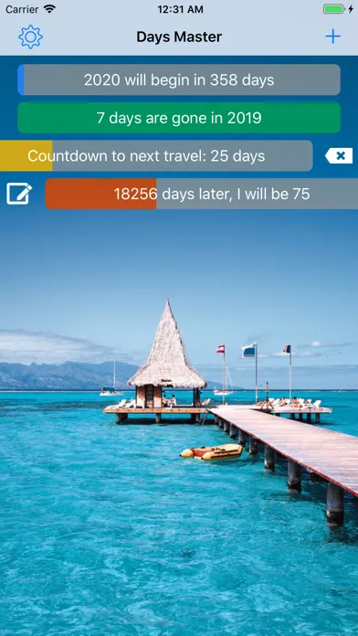 Capturas de tela do Days Master - Countdown Widget
