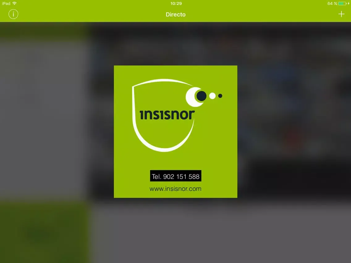 Ảnh chụp màn hình của Insisnor EasyView iPad 