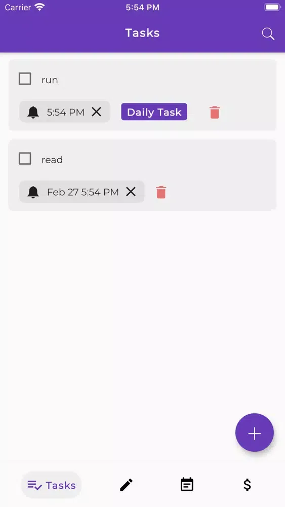 Tangkapan layar Insist Omni Record
