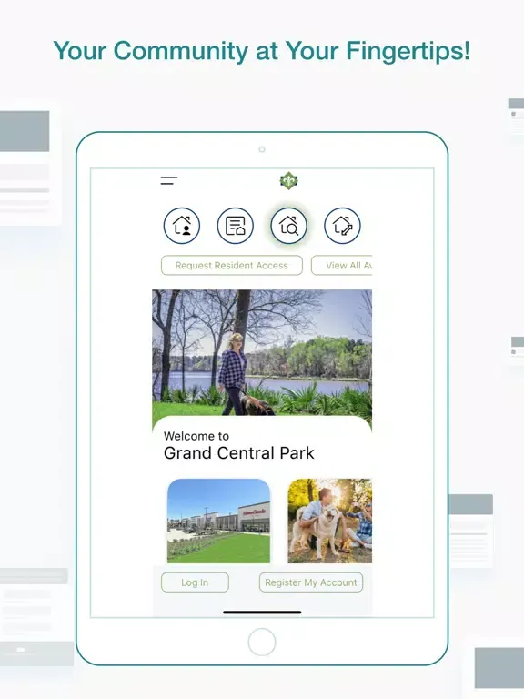 ภาพหน้าจอของ Grand Central Park iPad 