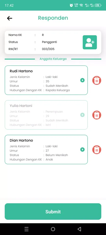 Smart Green Survey应用截图