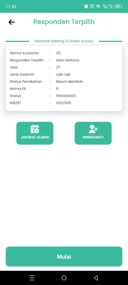 Smart Green Survey应用截图