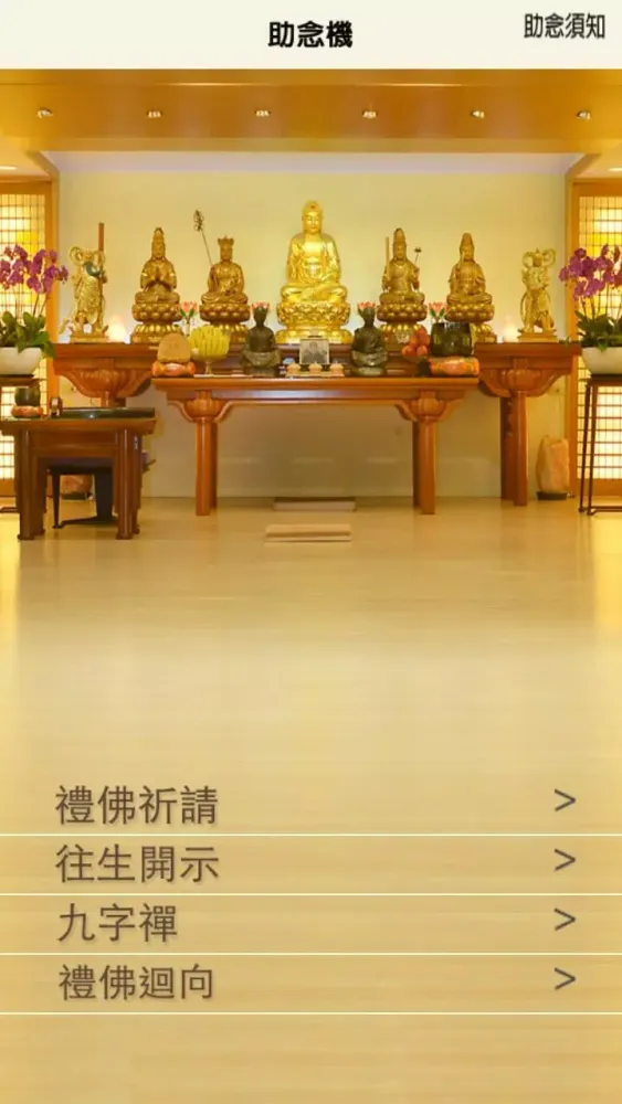 Capturas de pantalla de 九字禪念佛(助念機)