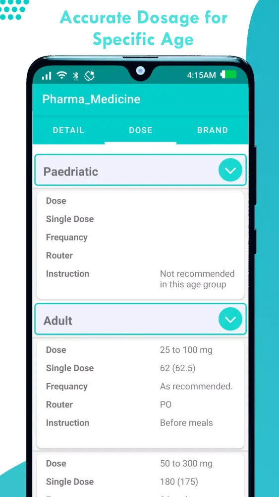 Tangkapan skrin Pharma Medicine