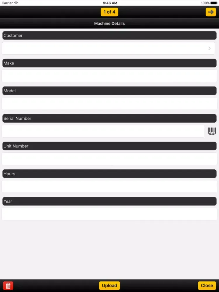 Screenshot di MACinspect iPad 