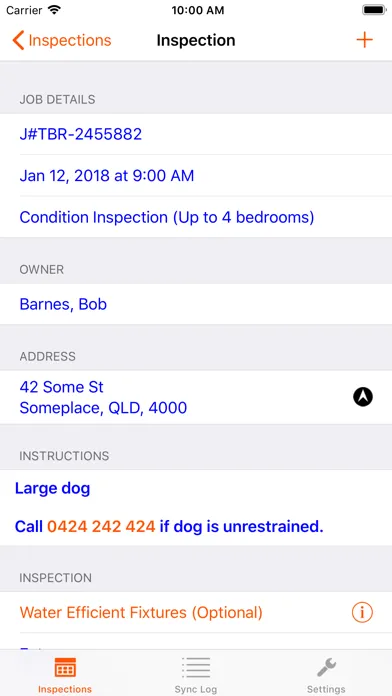 Inspection Apps Screenshots