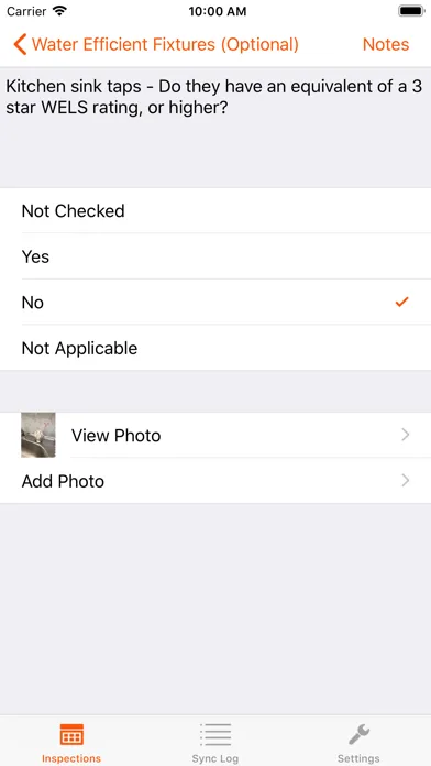 Inspection Apps Screenshots
