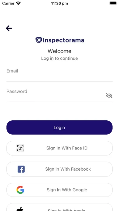 Tangkapan layar Inspectorama