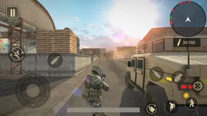 Army War Zone Shooting Sim应用截图