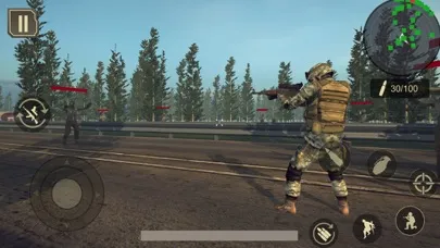 Capturas de tela do AWP Sniper Gun Zombie War