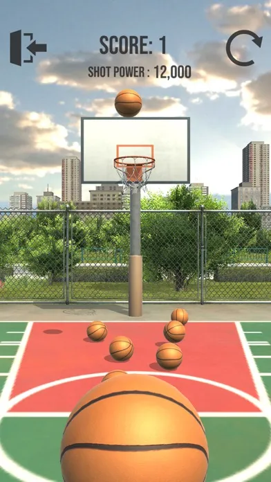 Basketball Court Dunk Shoot স্ক্রিনশট