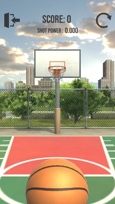 Basketball Court Dunk Shoot স্ক্রিনশট