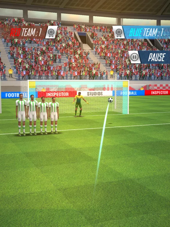 Strike Football Game FreeKick iPad  स्क्रीनशॉट
